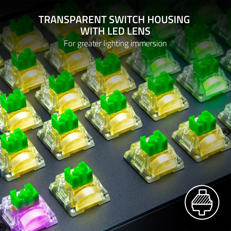 Razer Mechanical Switches Pack - Green Clicky Switch (Optimized for