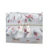 Gelato Pique PWGB251680 Strawberry Pattern Ruffle Pouch, blue, (BLU)