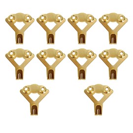 TopHomer 20 Pcs Heavy Duty Picture Hanging Kit, for Wooden/Drywall - Hangers for Canvas, Office Pictures, Clock, House Decoration Holds, Supports 45kg/100lb