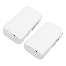 Wire Less Bridge, 2.4G 300Mbps Point to Point Wi Fi Bridge Outdoor CPE IP65 Waterproof 500m Distance 24V PoE Power Wire Less Access Point with Gigabit Ethernet Port for PTP PTMP