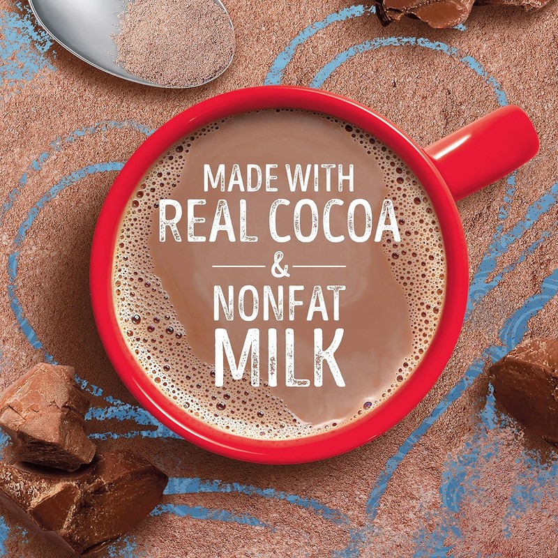 Swiss Miss Milk Chocolate Flavor Hot Cocoa Mix Canister, 45.68
