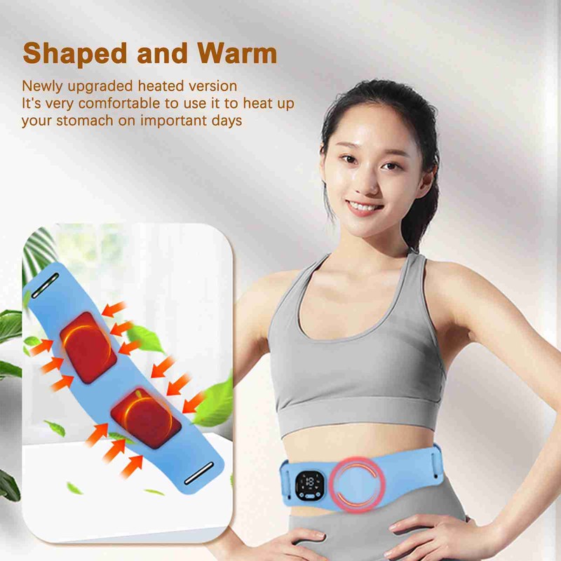 Heating Massage Belt 6 Working Modes 19 Levels Strength Adjustable