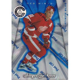 1997-98 Pinnacle Totally Certified Platinum Blue #56 Sergei Fedorov 1403/3099
