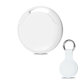 KTTGO Air Tracker Tag, Smart Bluetooth Tracker Tag, Works with Apple Find My APP (iOS Only), Keys Finder and Item Locator for Luggage, Backpack, Suitcase, Pets and more, Waterproof Tracking Tag, White