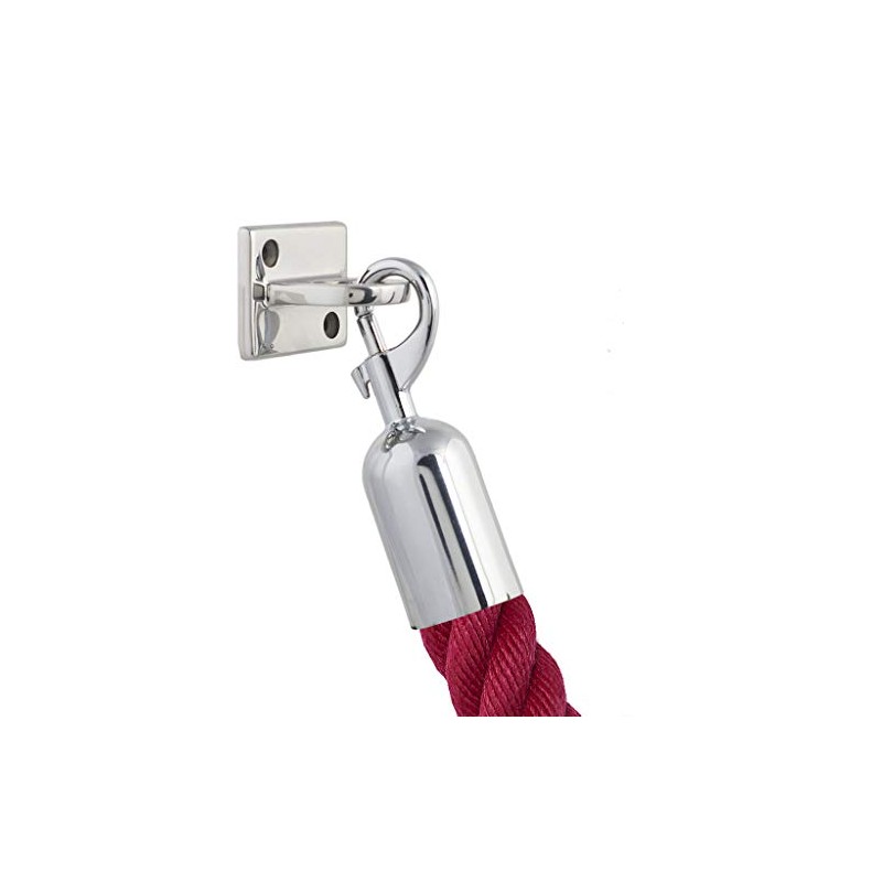 Flexibarrier Wall Bracket for Barrier Cord, Barrier Ropes, Stair Ropes,