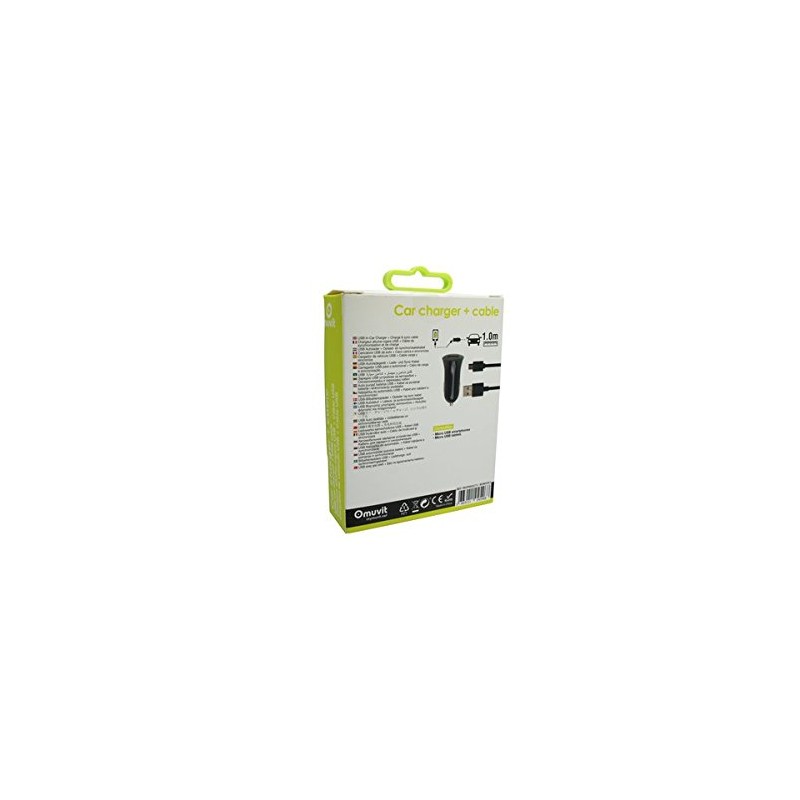 Muvit Spring Pack 1 USB 1 A Micro USB Car
