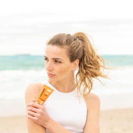 Crema Facial Solar Sport F-50-75 ml, black, Estándar