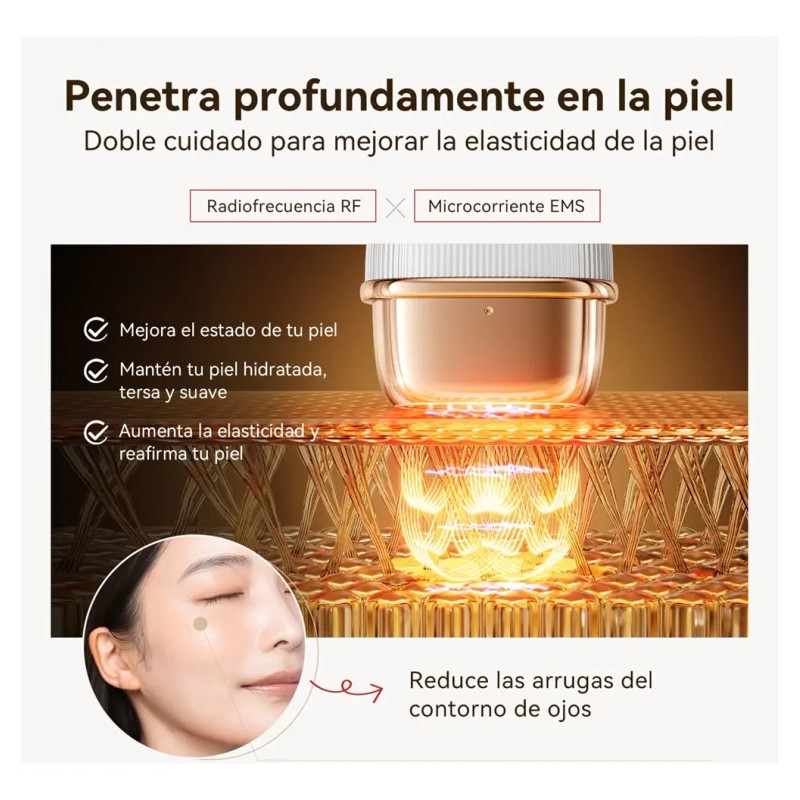 Maquina Radiofrecuencia Facial Portatil Skin Electroporador