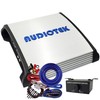 Audiotek AT1600M 1 Channel Monoblock Car Amplifier - 1600 Watts,