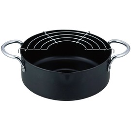 Wahei Freiz AR-7003 NEW Two-Handed Tempura Frying Pot (20 cm) With Netting