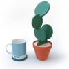 MinniLove Cactus Shape Design DIY Handmade Anti-slip Insulation Anti-Hot Easy