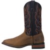 Laredo Mens Lodi Embroidered Square Toe Casual Boots Mid Calf