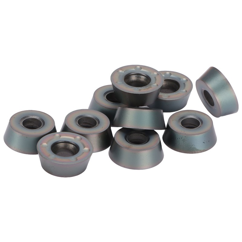 10Pcs Carbide Turning Inserts Coated Blade CNC Lathe Tool Holder