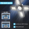 HYPERLITE Led Garage Lights 2 Pack: Aluminum 80W 8000LM LED
