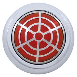 United Pacific Industries STL1004LED 1950 Pontiac Style Tail Lamp Assembly W/Spider Overlay, 1 Pack