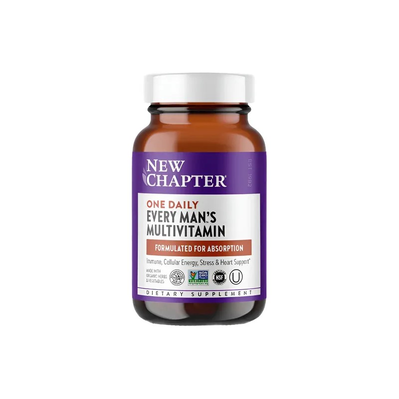 New Chapter Multivitaminico Para Hombres Diario 72 Tabs Sfn