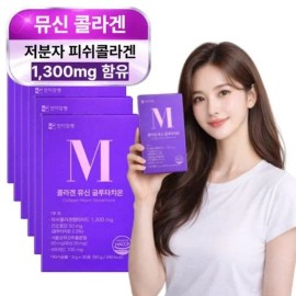 Mucin 뮤신 콜라겐 초저분자 어린콜라겐 엘라스틴 고함량 3gx30포 6개 Mucin Collagen Ultra Low Molecular Young Collagen Elastin High Content 3g x 30 Pouches 6 Packs