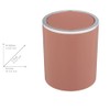 WENKO Inca Cosmetic Bin, 2 Litre Capacity, Waste Bin for