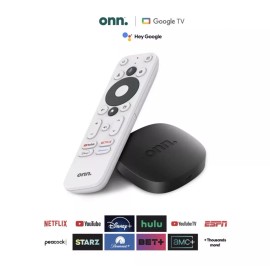 ONN. 2023 model Onn google TV 4K Streaming Device w/ Voice Remote Control & HDMI New