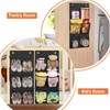 KIMBORA 2 Packs Narrow Over the Door/Wall Shoe Organizer, Small