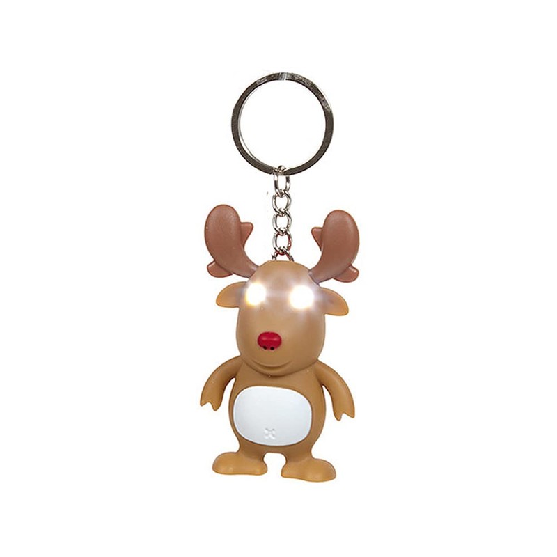 LED and Sound Christmas Keyring | Single | Mini Gift