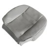 FZJDSD Gray Driver Side Bottom Leather Seat Cover Compatible with