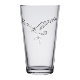 HullSpeed Designs Osprey Engraved Pint & Beer Glasses (Set of 2)