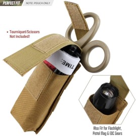 Unbranded Tactical Molle Medical Shears Pouch EMT Scissors Bag Tool Bag Fit for Tourniquet