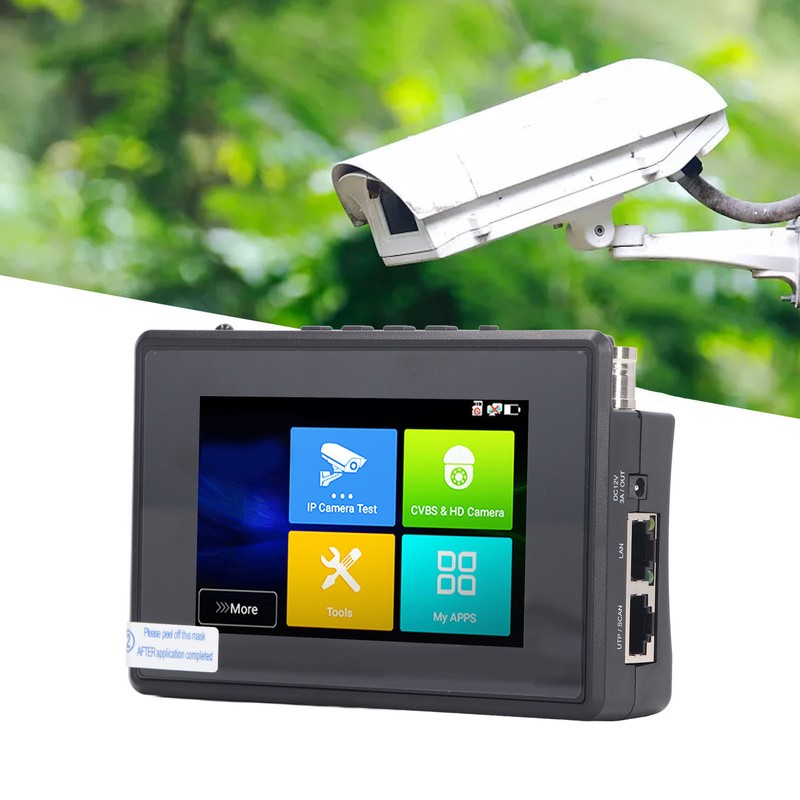 5 in 1 IP Camera Tester Analog HD Video Monitor