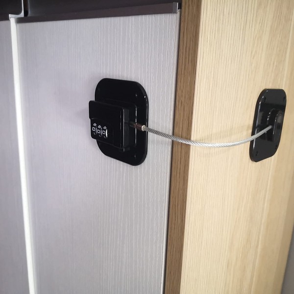 YEYA Upgraded Cabinet Locks for Babies with Combination, Child Safety