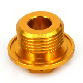 NACORE Motorcycle Oil Filler Cap Plug Replacement Plug Bolts for RM80/85 2001-2017, RM125/250 2001-2008, RM-Z250 2007-2022, RM-Z450 2005-2022, RMX450Z 2010-2019 And More Dirt Bike, Gold