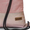 By-Bers Leon Gym Bag with Inner Pockets - Drawstring Bag