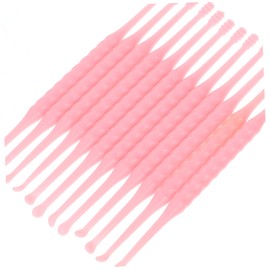 12Pcs Ear Wax Removal Kit Ear Pick Ear Cleaner Wax Remover Curette Ear Cleaning Tools with Spoon for Adults and Kids Random Color