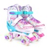 Runcinds Toddler Roller Skates for Girls Kids, 4 Size Adjustable