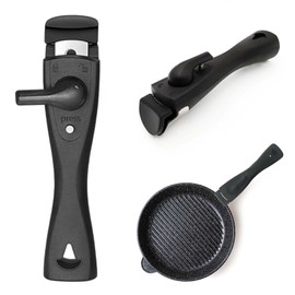 FZYCOM Pan Handle, Removable Pot Handle, Camping Pan Handle, Universal Pan Handle, Anti-scalding with Non-Slip Durable for Cookware, Wok Pan, Saucepan