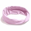 Kooshoo Organic Twist Headband, Pink Mist