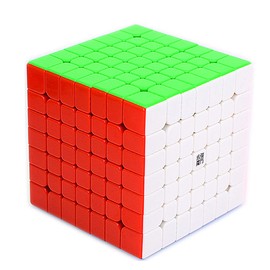 LiangCuber Yongjun Yufu V2 M cubeta de velocidad de 7 x 7 pulgadas, YongJun YJ YuFu 2M 7 x 7 x 7 pulgadas, cubeta mágico magnético de 69 mm, sin calcomanía (versión magnética)