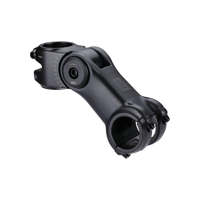BBB Unisex Highsix 130 mm Adjustable Handlebar Stem Stainless Steel