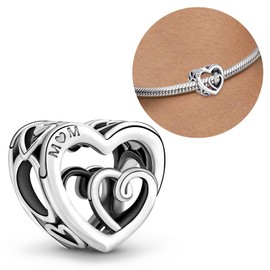 Purhole Dupes Moments Charm Pendant Silver 925 Bracelet Charms, Sterling Silver