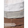 CALUTEA Small bread basket, brown, modern, vegan leather, bread basket,
