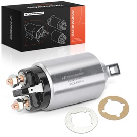 A-Premium Starter Solenoid Compatible with Ford, Mazda Models - Ranger 1983-1984, B2200 1982-1984, 2.2L - 12V