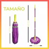 Innovaciones Trapeador Mágico Autoexprimible Acero Inoxidable Magic Mop
