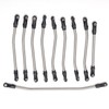 10pcs Stainless Steel Link Rod Fit for Axial Wraith 90018