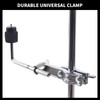 Seteol Cymbal Boom Arm Holder with Clamp, L-Arm Rod with