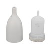 Ceramic Essential Oil Diffuser Ultrasound Aromatherapy Diffuser Quiet Waterless Auto