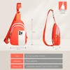MEEJUNE Small sling bag for Women Nylon Crossbody Fanny Packs