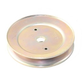 Husqvarna 38" Mandrel Deck Pulley (Bright Zinc) for 2348 LS, YTH 2454 T & Other Lawn Mowers / 532173435, 532153532