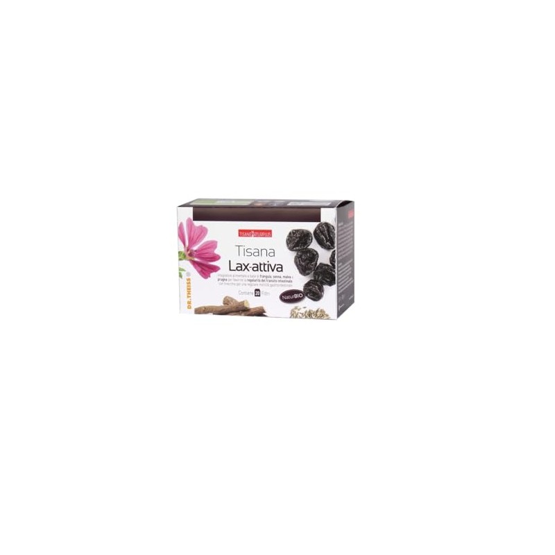 Dr. Theiss Tisana Lax-Attiva 20 Filtri - Integratore Alimentare Pancia