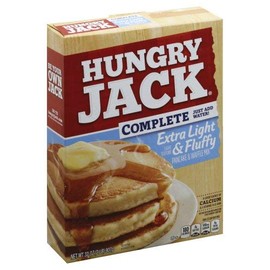 Hungry Jack, Extra Light & Fluffy, Pancake & Waffle Mix, 32 oz (Pack of 2)