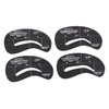 FRCOLOR Eyebrow Shaping Template Set 24pcs ABS Plastic Stencils for